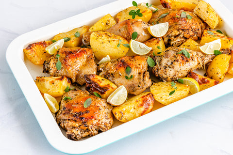 One-Pan Greek Chicken with Potatoes